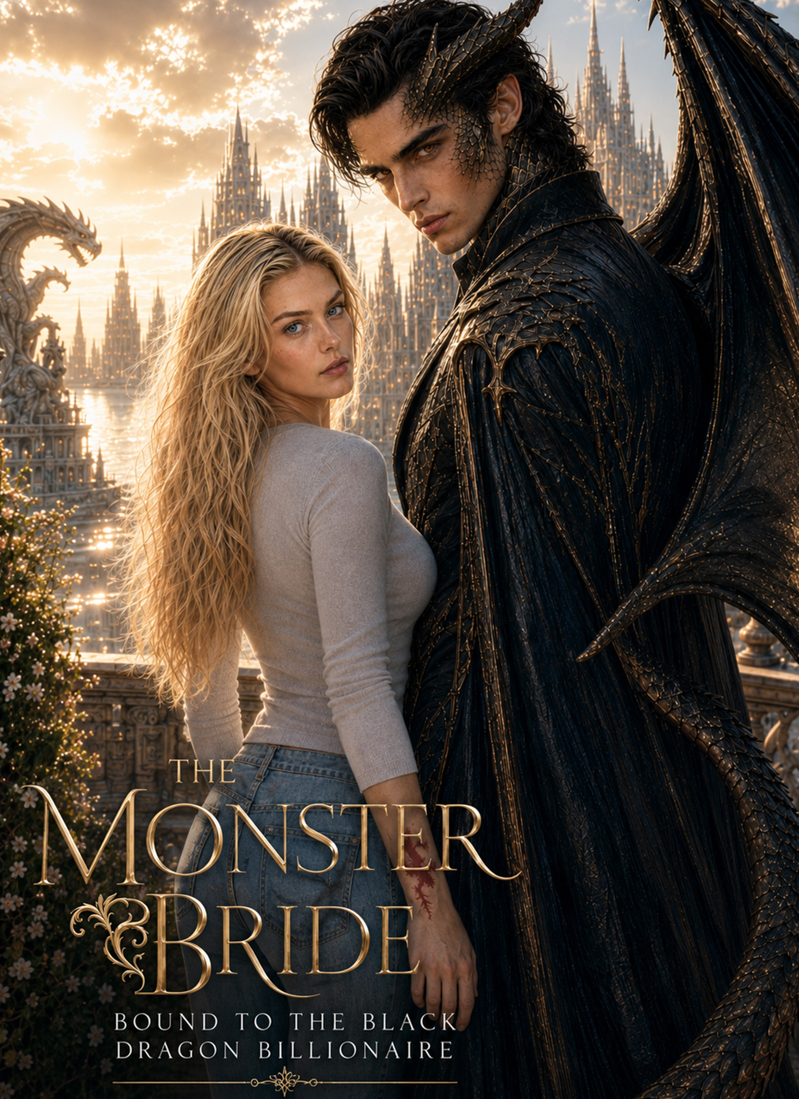 The Monster Bride: Bound to the Black Dragon Billionaire